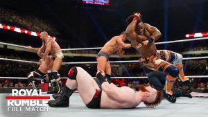 شاهد l مباراة رويال رامبل 2017 كاملة