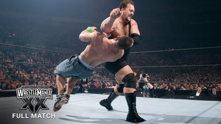 فيديو : مباراه كاملة جون سينا ضد بيج شو – لقب أمريكا