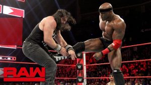 فيديو l بوبي لاشلي ضد إلياس من عرض الرو بالأمس