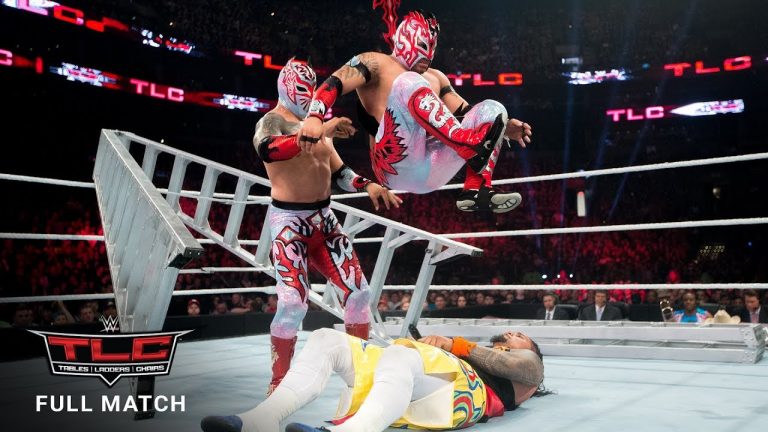مباراة كاملة l New Day vs. The Usos vs. Lucha Dragons