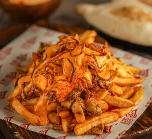 فرايز الدجاج بالجبن