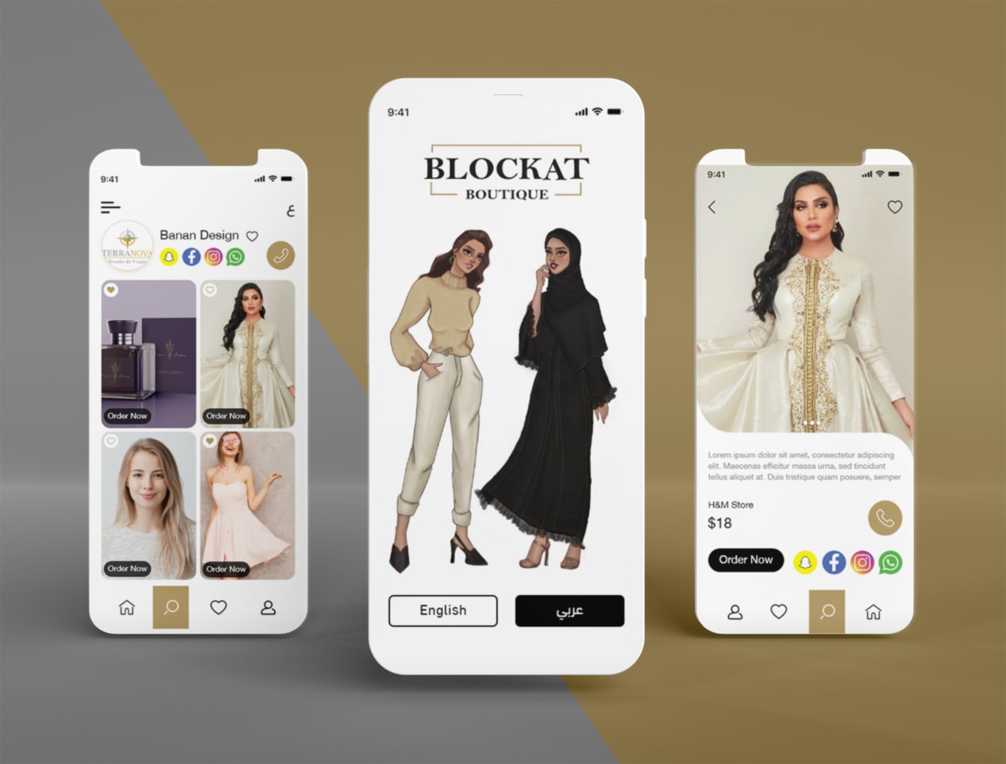 Blockat App (Mobile App)